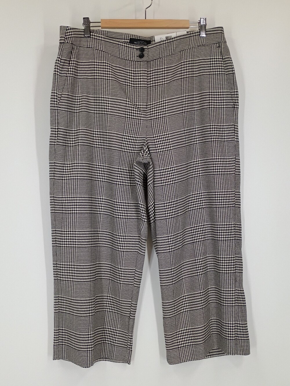 Michel Studio Cropped Wide Leg Pants